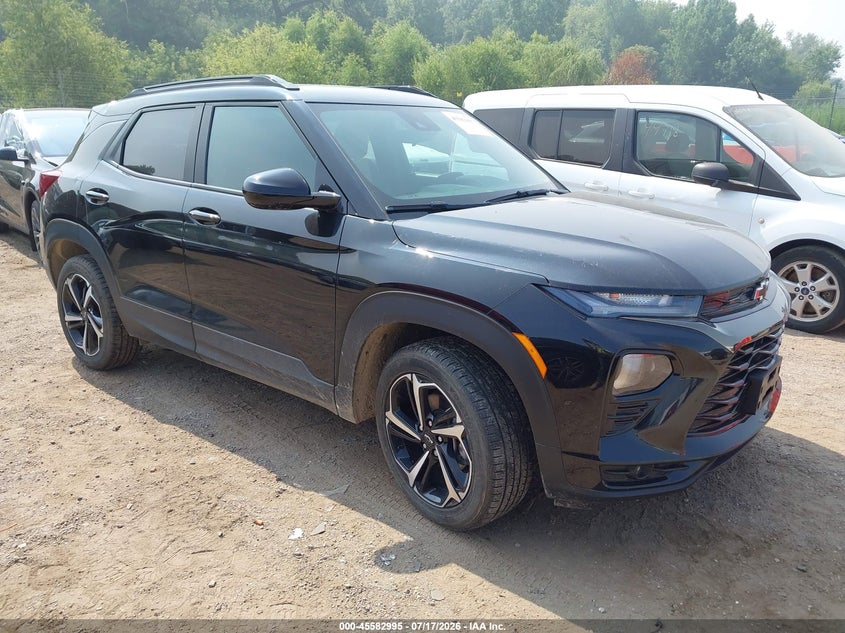 2022 Chevrolet Trailblazer VIN KL79MUSL4NB044246 IAAI salvage auction — ALL OVER, Salvage (Illinois), sold $4,400 on 2026-09-03 (photo 1)