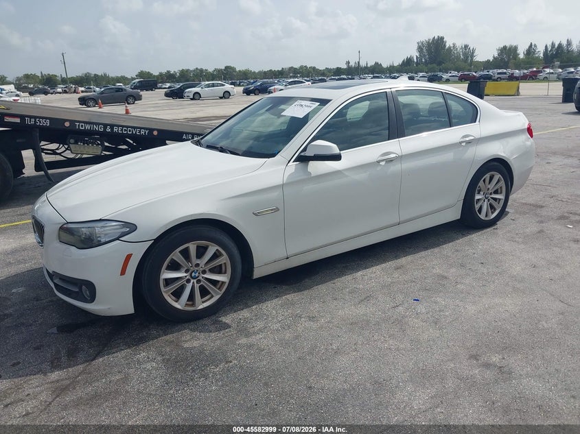 2016 BMW 5 series VIN WBA5A5C56GG348097 IAAI salvage auction — NORMAL WEAR, Clear (Florida), sold $575 on 2026-07-30 (photo 2)