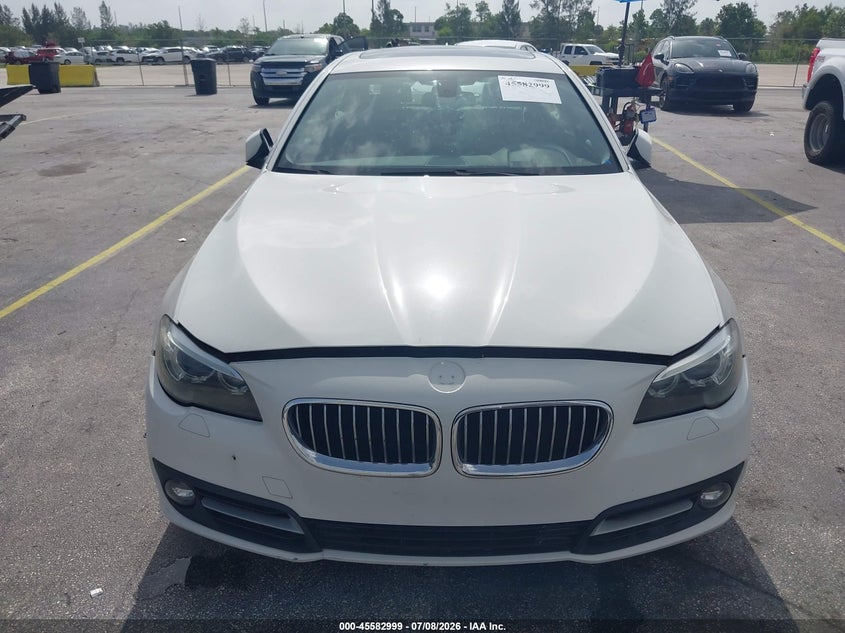 2016 BMW 5 series VIN WBA5A5C56GG348097 IAAI salvage auction — NORMAL WEAR, Clear (Florida), sold $575 on 2026-07-30 (photo 6)