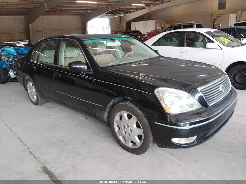 2003 Lexus Ls 430 VIN JTHBN30F330116845 IAAI salvage auction — REAR END, Salvage (Georgia), sold $475 on 2026-07-29 (photo 1)
