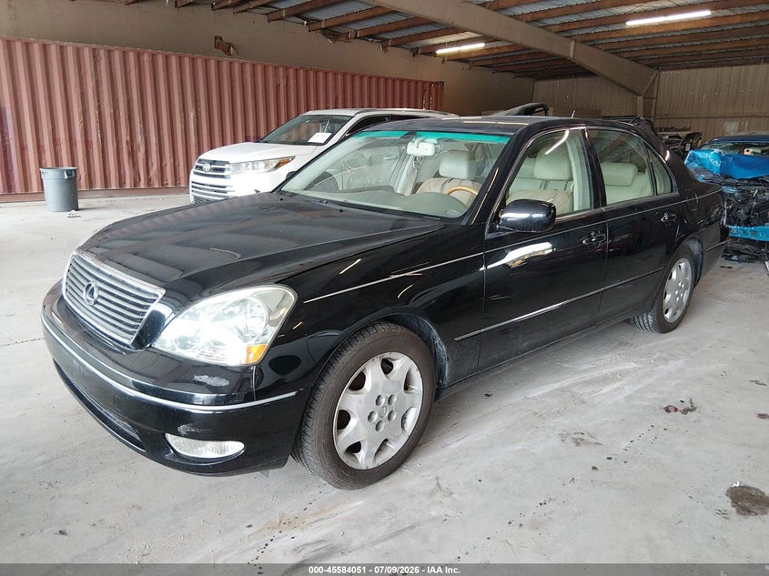 2003 Lexus Ls 430 VIN JTHBN30F330116845 IAAI salvage auction — REAR END, Salvage (Georgia), sold $475 on 2026-07-29 (photo 2)