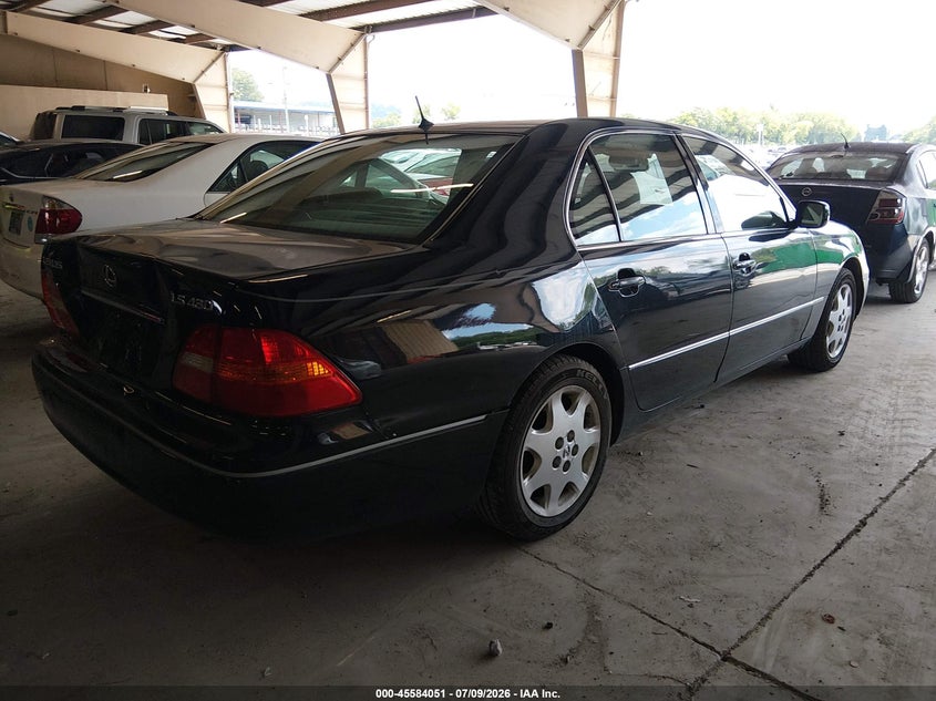 2003 Lexus Ls 430 VIN JTHBN30F330116845 IAAI salvage auction — REAR END, Salvage (Georgia), sold $475 on 2026-07-29 (photo 4)