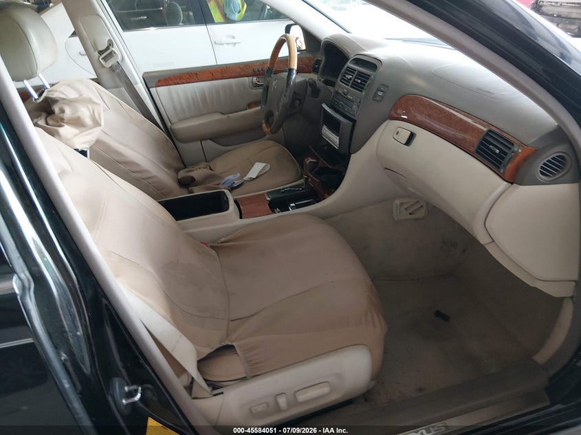 2003 Lexus Ls 430 VIN JTHBN30F330116845 IAAI salvage auction — REAR END, Salvage (Georgia), sold $475 on 2026-07-29 (photo 5)