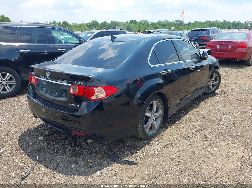 2013 Acura Tsx VIN JH4CU2F89DC011687 IAAI salvage auction — FRONT END, Salvage (Ohio), sold $1,200 on 2026-07-31 (photo 4)