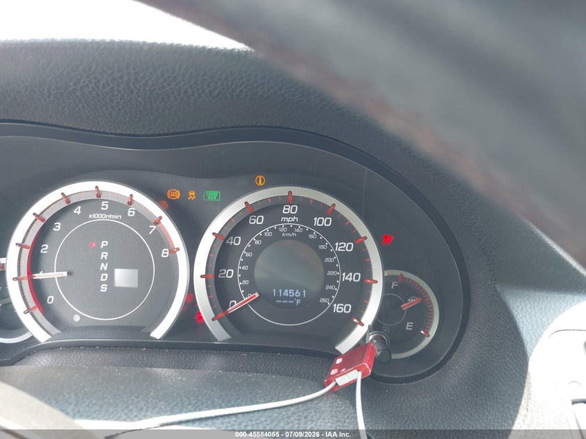 2013 Acura Tsx VIN JH4CU2F89DC011687 IAAI salvage auction — FRONT END, Salvage (Ohio), sold $1,200 on 2026-07-31 (photo 7)