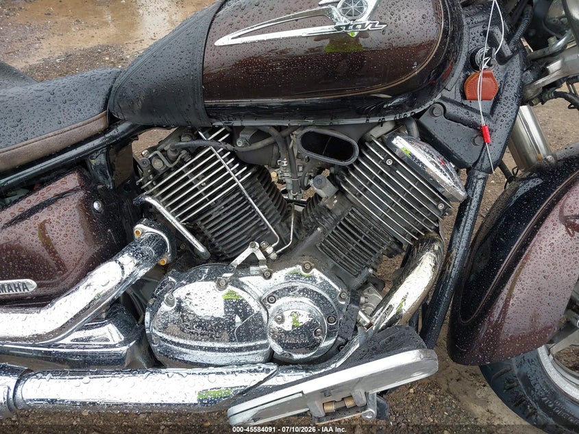 2004 Yamaha Xvs1100 VIN JYAVP11EX4A057125 IAAI salvage auction — LEFT & RIGHT, Salvage (Ohio), sold $25 on 2026-07-29 (photo 8)