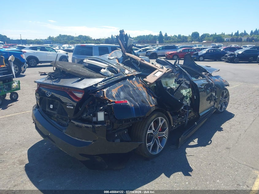 2018 Kia Stinger VIN KNAE55LC9J6019829 IAAI salvage auction — BIO HAZARD, Salvage Title, sold $550 on 2026-07-23 (photo 6)