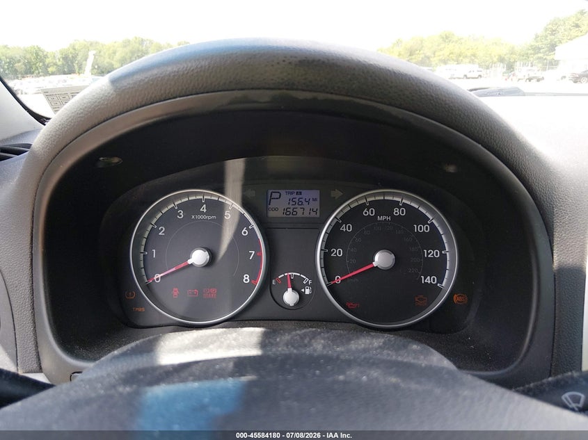2011 Hyundai Accent VIN KMHCN3AC6BU199233 IAAI salvage auction — NORMAL WEAR, Clear (Pennsylvania), sold $300 on 2026-07-28 (photo 7)