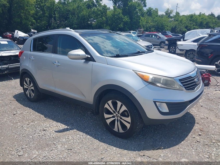 2013 Kia Sportage VIN KNDPC3A24D7500490 IAAI salvage auction — NORMAL WEAR, Clear (Tennessee), sold $2,900 on 2026-07-16 (photo 1)
