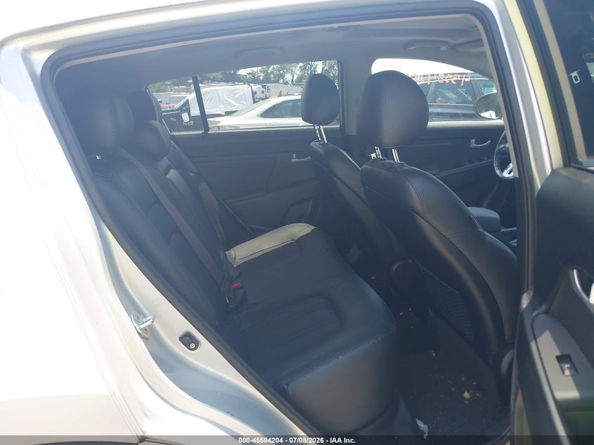 2013 Kia Sportage VIN KNDPC3A24D7500490 IAAI salvage auction — NORMAL WEAR, Clear (Tennessee), sold $2,900 on 2026-07-16 (photo 8)
