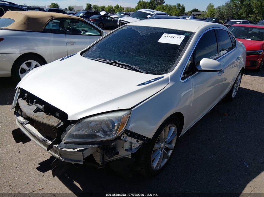 2013 Buick Verano VIN 1G4PR5SK6D4108987 IAAI salvage auction — REAR END, Clear (Wyoming), sold $575 on 2026-07-30 (photo 2)