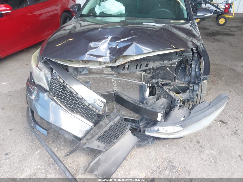 2017 Kia Optima VIN 5XXGT4L34HG131218 IAAI salvage auction — FRONT END, Clear (Arizona), sold $25 on 2026-07-28 (photo 6)