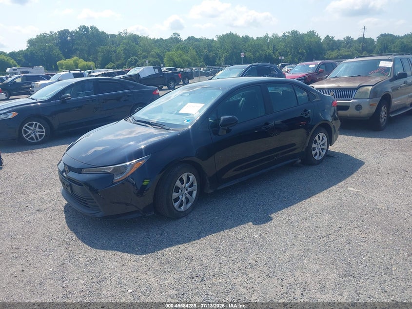 2025 Toyota Corolla VIN 5YFB4MDEXSP257041 IAAI salvage auction — NORMAL WEAR, Enterprise Vehicles Clear Only (Virginia), sold $9,400 on 2026-07-22 (photo 2)