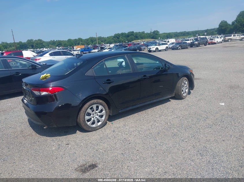 2025 Toyota Corolla VIN 5YFB4MDEXSP257041 IAAI salvage auction — NORMAL WEAR, Enterprise Vehicles Clear Only (Virginia), sold $9,400 on 2026-07-22 (photo 4)