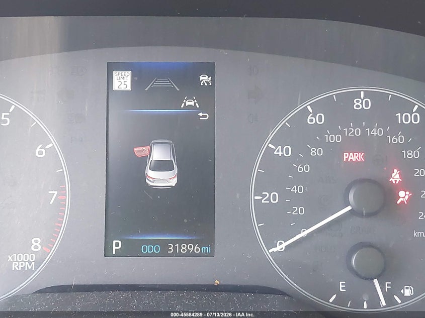 2025 Toyota Corolla VIN 5YFB4MDEXSP257041 IAAI salvage auction — NORMAL WEAR, Enterprise Vehicles Clear Only (Virginia), sold $9,400 on 2026-07-22 (photo 7)