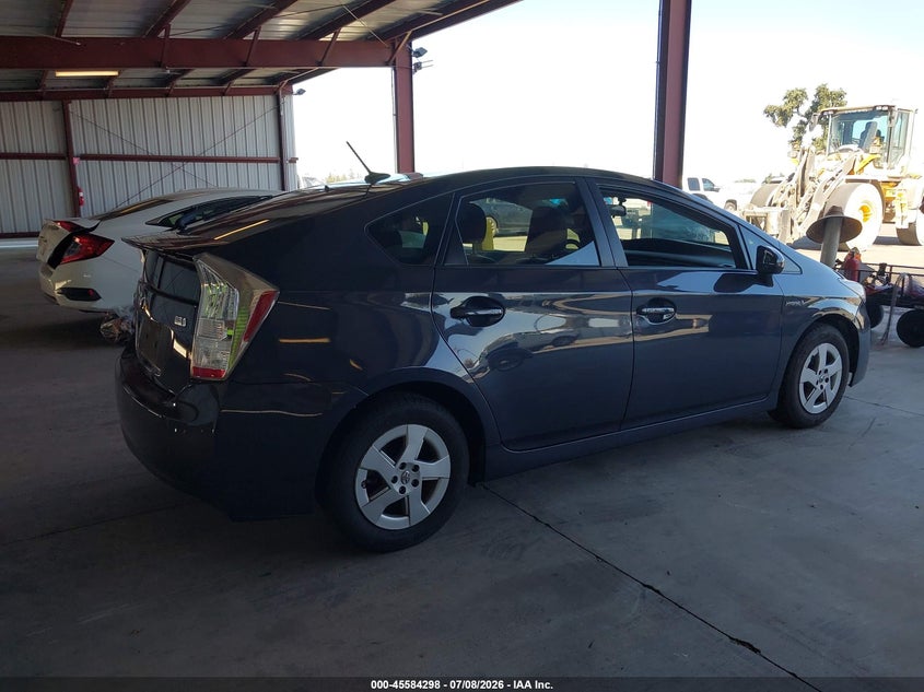 2010 Toyota Prius VIN JTDKN3DUXA1232948 IAAI salvage auction — NORMAL WEAR, Clear - Dealer Only (California), sold $1,100 on 2026-07-21 (photo 4)