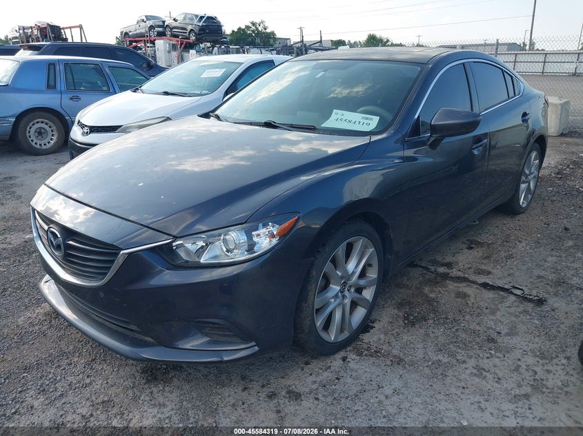 2016 Mazda 6 VIN JM1GJ1V54G1411573 IAAI salvage auction — NORMAL WEAR, Clear - Public Restricted (Oklahoma), sold $1,650 on 2026-07-21 (photo 2)