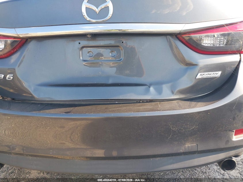 2016 Mazda 6 VIN JM1GJ1V54G1411573 IAAI salvage auction — NORMAL WEAR, Clear - Public Restricted (Oklahoma), sold $1,650 on 2026-07-21 (photo 6)