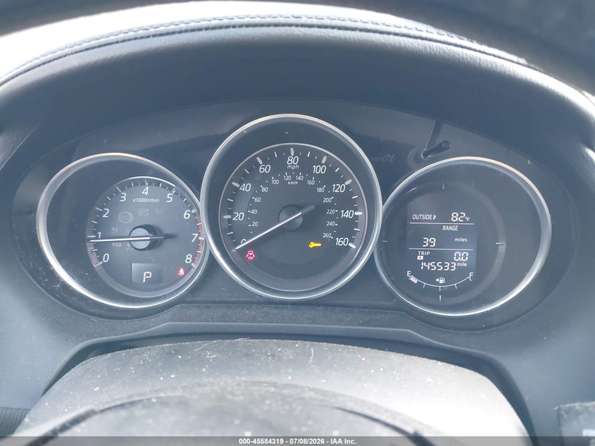 2016 Mazda 6 VIN JM1GJ1V54G1411573 IAAI salvage auction — NORMAL WEAR, Clear - Public Restricted (Oklahoma), sold $1,650 on 2026-07-21 (photo 7)