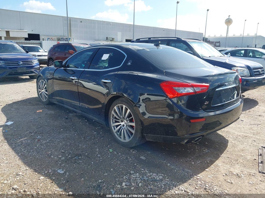 2014 Maserati Ghibli VIN ZAM57RTA0E1077071 IAAI salvage auction — MECHANICAL, Nrc Lienholder Repossession Paperwork (Texas), sold $1,400 on 2026-07-16 (photo 3)