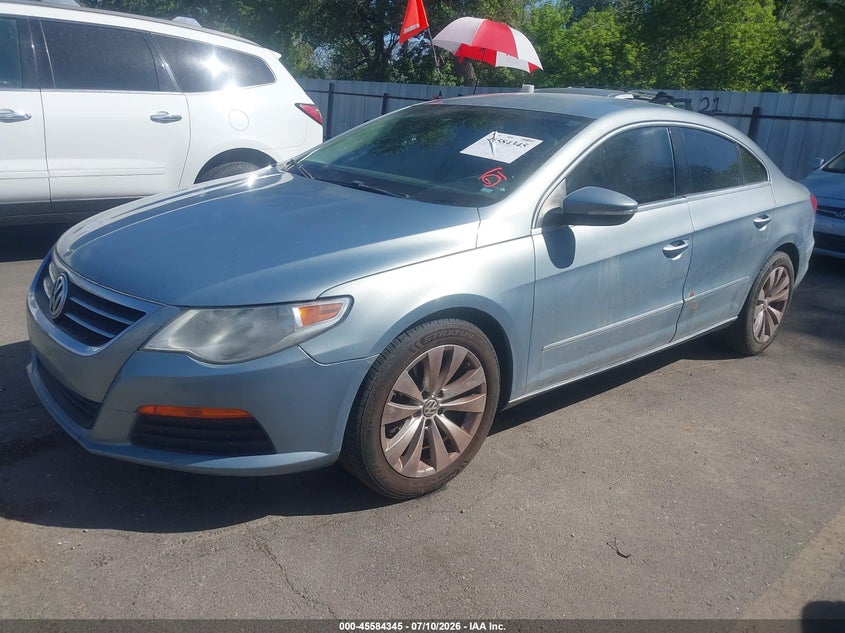 2012 Volkswagen Passat cc VIN WVWMP7ANXCE537577 IAAI salvage auction — RIGHT REAR, Salvage (Idaho), sold $400 on 2026-08-20 (photo 2)