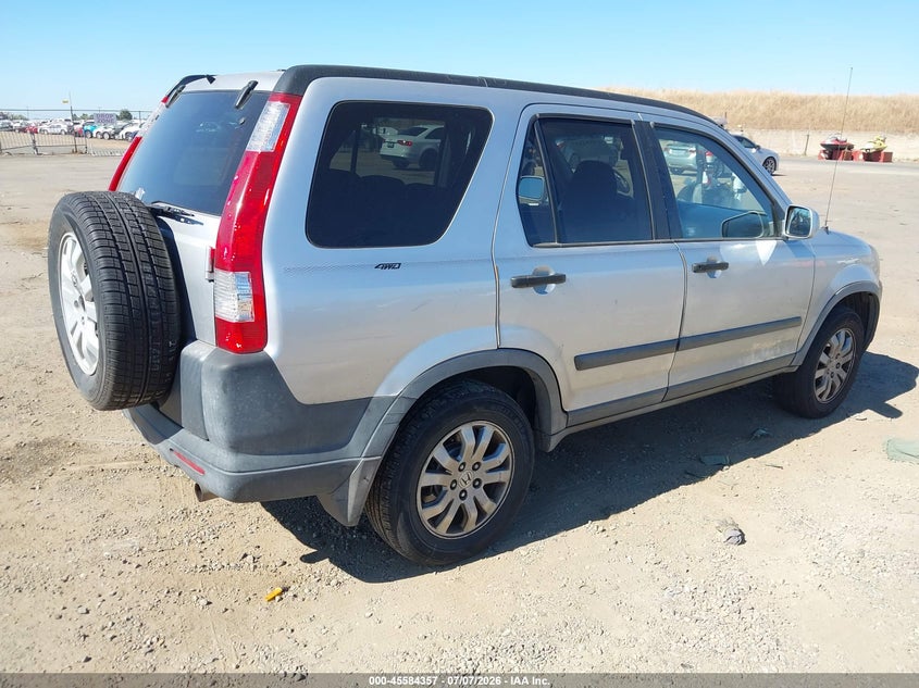 2006 Honda Cr-v VIN JHLRD78816C037602 IAAI salvage auction — NORMAL WEAR, Clear - Dealer Only (California), sold $125 on 2026-07-22 (photo 4)