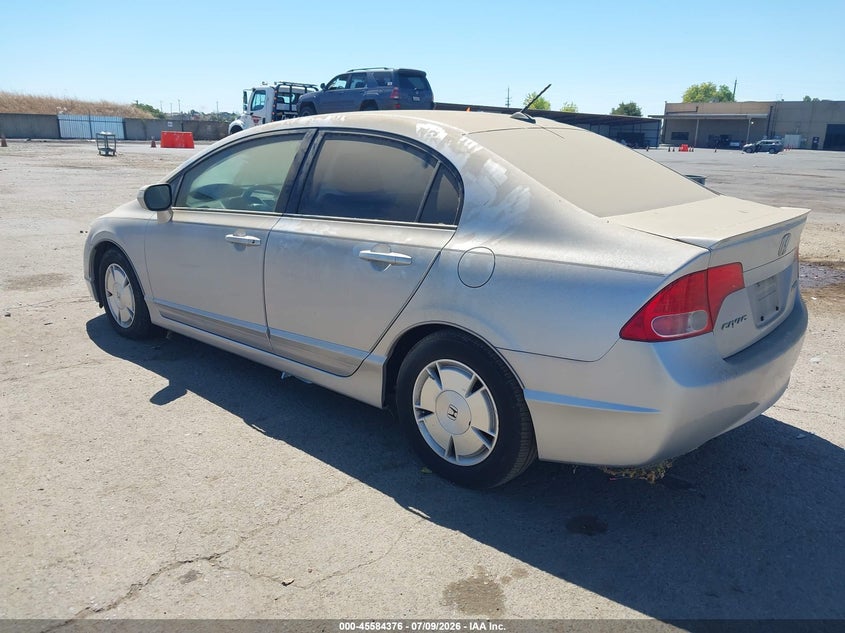 2008 Honda Civic hybrid VIN JHMFA36248S011020 IAAI salvage auction — NORMAL WEAR, Clear - Dealer Only (California), sold $2,325 on 2026-07-15 (photo 3)