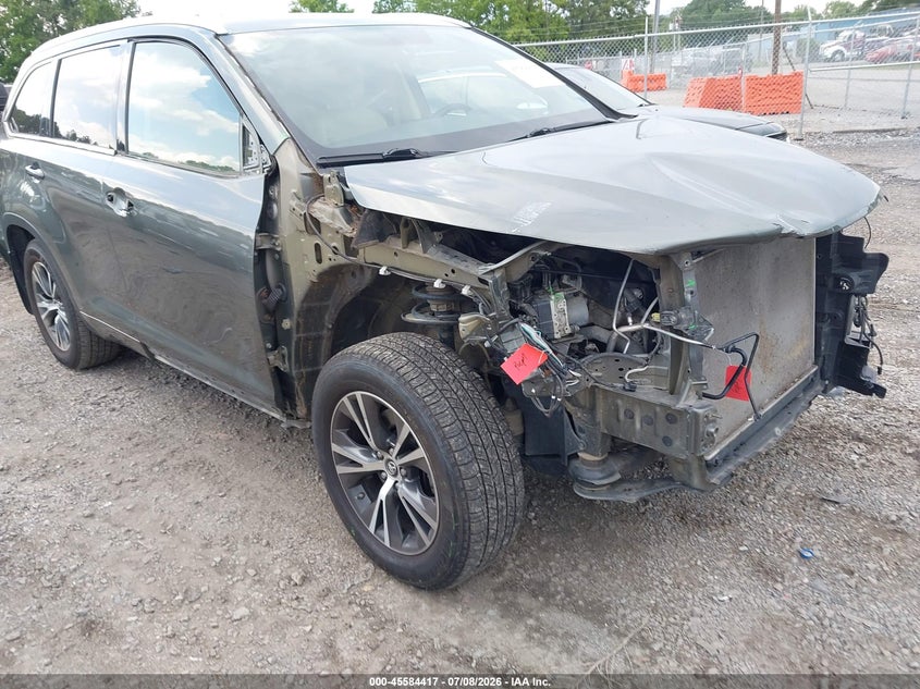 2016 Toyota Highlander VIN 5TDJKRFH3GS324860 IAAI salvage auction — SIDE, Salvage Title, sold $6,500 on 2026-07-31 (photo 6)