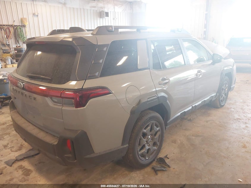 2026 Subaru Outback VIN JF2BUPBD6TY472006 IAAI salvage auction — FRONT END, Salvage Title, sold $10,000 on 2026-08-20 (photo 4)