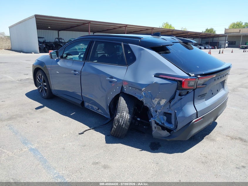 2026 Subaru Solterra VIN JTMBDAFC3TJ015126 IAAI salvage auction — REAR END, Salvage Title, sold $10,400 on 2026-08-01 (photo 3)