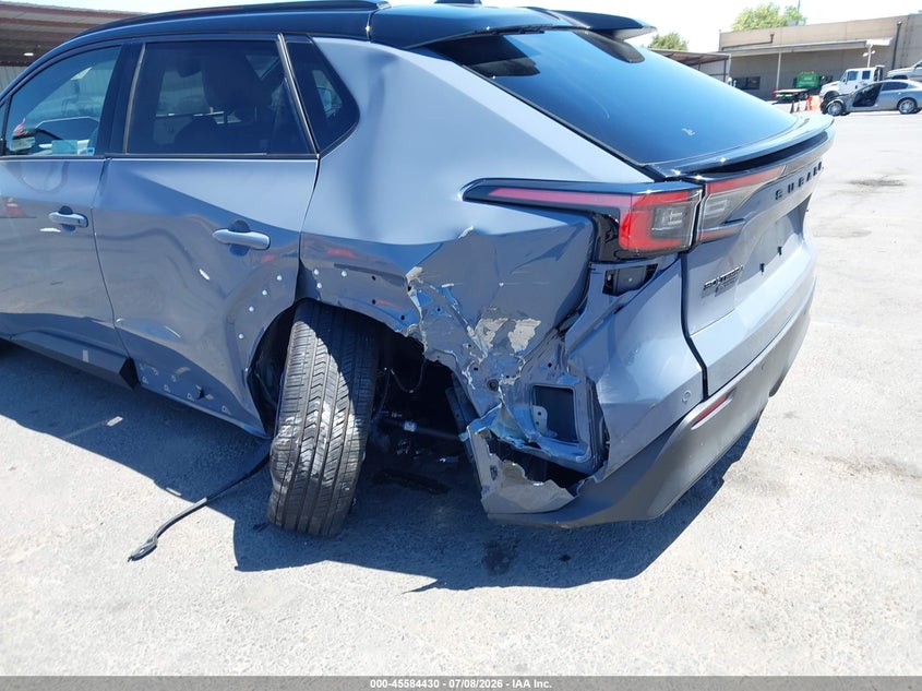 2026 Subaru Solterra VIN JTMBDAFC3TJ015126 IAAI salvage auction — REAR END, Salvage Title, sold $10,400 on 2026-08-01 (photo 6)