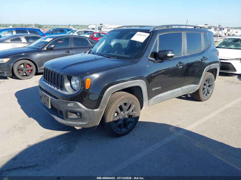 2018 Jeep Renegade VIN ZACCJBBB6JPH90596 IAAI salvage auction — HAIL, Certificate Of Title (Nebraska), sold $125 on 2026-07-30 (photo 2)