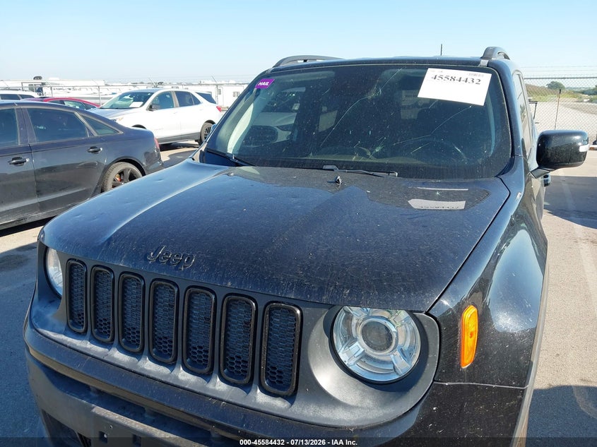 2018 Jeep Renegade VIN ZACCJBBB6JPH90596 IAAI salvage auction — HAIL, Certificate Of Title (Nebraska), sold $125 on 2026-07-30 (photo 6)