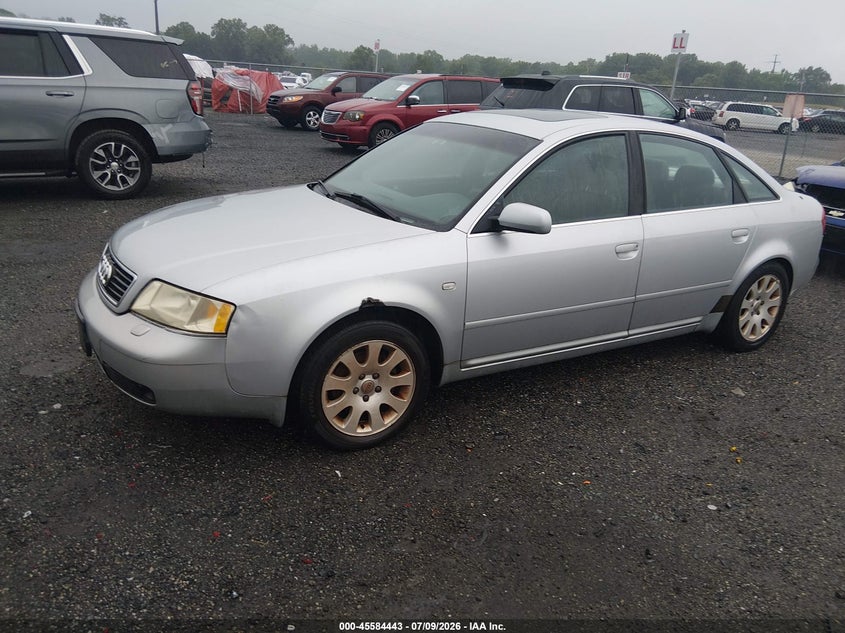 1998 Audi A6 VIN WAUBA24B5WN045361 IAAI salvage auction — NORMAL WEAR, Clear (Delaware), sold $225 on 2026-07-13 (photo 2)