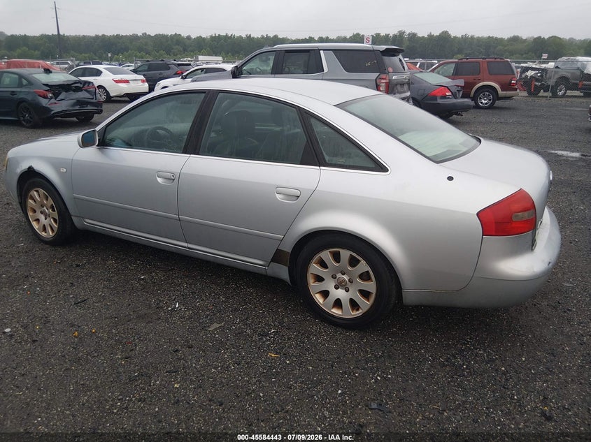 1998 Audi A6 VIN WAUBA24B5WN045361 IAAI salvage auction — NORMAL WEAR, Clear (Delaware), sold $225 on 2026-07-13 (photo 3)