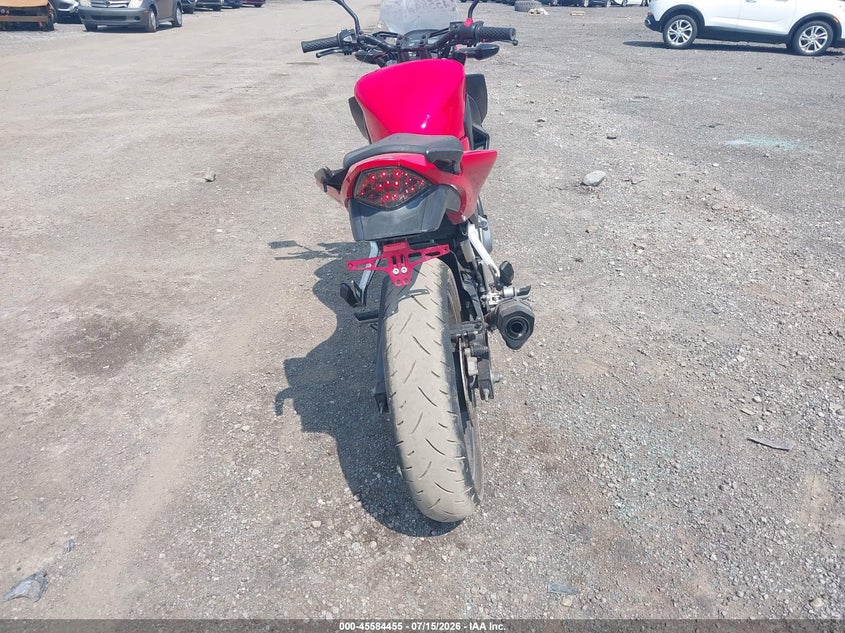 2015 Honda Cb VIN MLHNC5216F5102217 IAAI salvage auction — FRONT END, Salvage (Ohio), sold $150 on 2026-07-29 (photo 6)