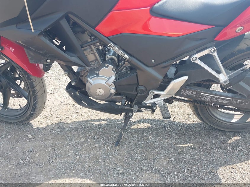 2015 Honda Cb VIN MLHNC5216F5102217 IAAI salvage auction — FRONT END, Salvage (Ohio), sold $150 on 2026-07-29 (photo 9)