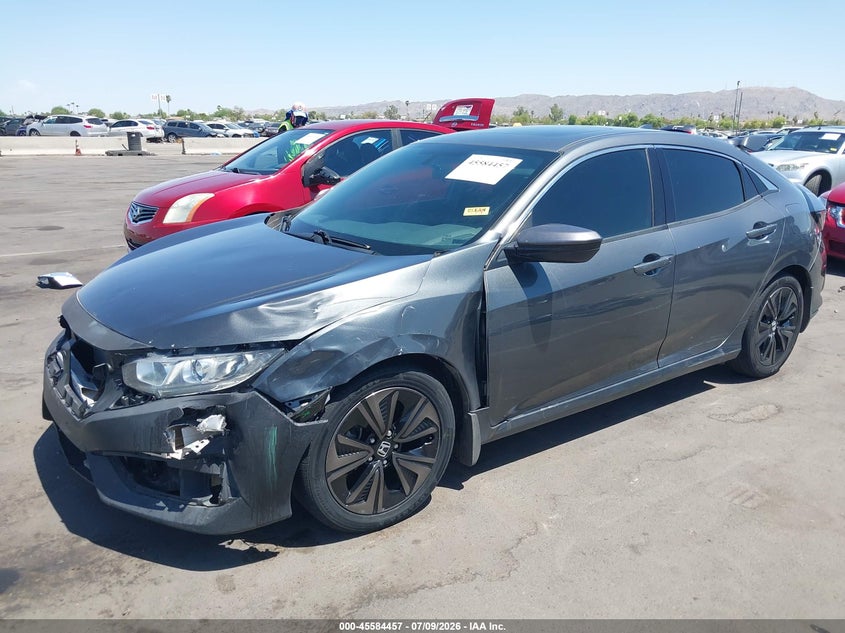 2018 Honda Civic VIN SHHFK7H53JU236396 IAAI salvage auction — LEFT FRONT, Salvage (Arizona), sold $2,250 on 2026-07-28 (photo 2)