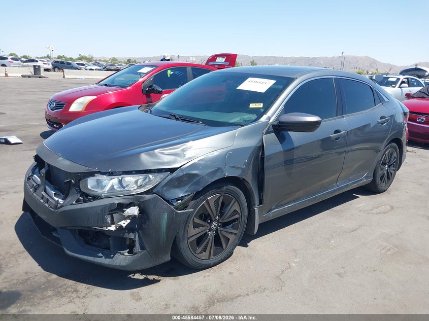 2018 Honda Civic VIN SHHFK7H53JU236396 IAAI salvage auction — LEFT FRONT, Salvage (Arizona), sold $2,250 on 2026-07-28 (photo 6)