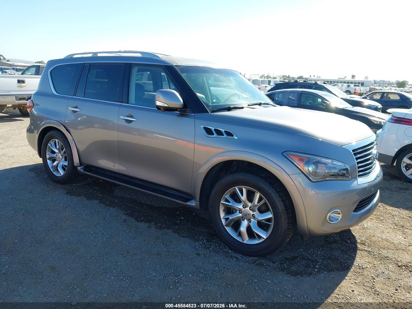2013 Infiniti Qx56 VIN JN8AZ2ND8D9750155 IAAI salvage auction — NORMAL WEAR, Salvage Title - Dealer (California), sold $650 on 2026-07-29 (photo 1)