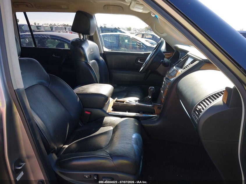 2013 Infiniti Qx56 VIN JN8AZ2ND8D9750155 IAAI salvage auction — NORMAL WEAR, Salvage Title - Dealer (California), sold $650 on 2026-07-29 (photo 5)