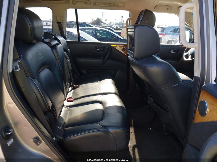 2013 Infiniti Qx56 VIN JN8AZ2ND8D9750155 IAAI salvage auction — NORMAL WEAR, Salvage Title - Dealer (California), sold $650 on 2026-07-29 (photo 8)