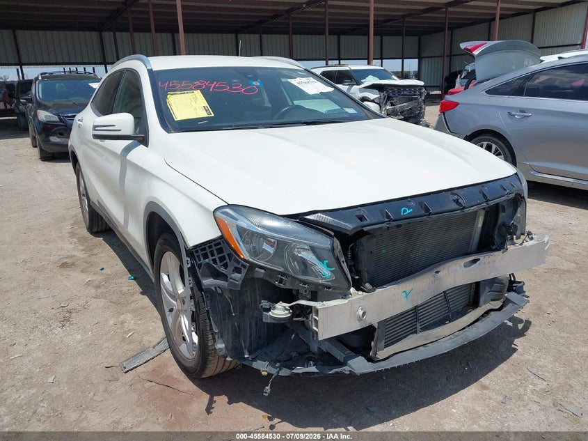 2016 Mercedes-benz Gla-klasse VIN WDCTG4EB9GJ204160 IAAI salvage auction — FRONT & REAR, Salvage (Texas), sold $1,600 on 2026-08-18 (photo 1)