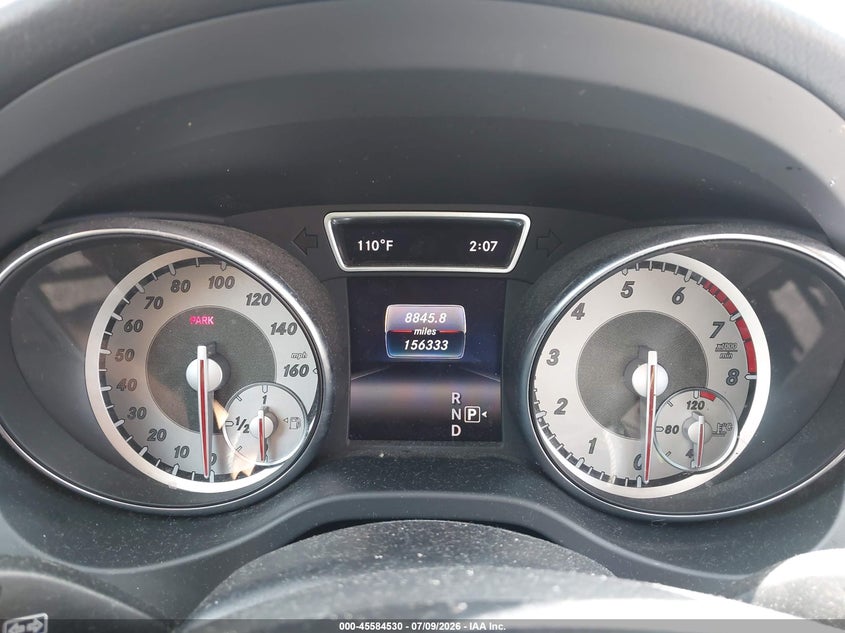 2016 Mercedes-benz Gla-klasse VIN WDCTG4EB9GJ204160 IAAI salvage auction — FRONT & REAR, Salvage (Texas), sold $1,600 on 2026-08-18 (photo 7)