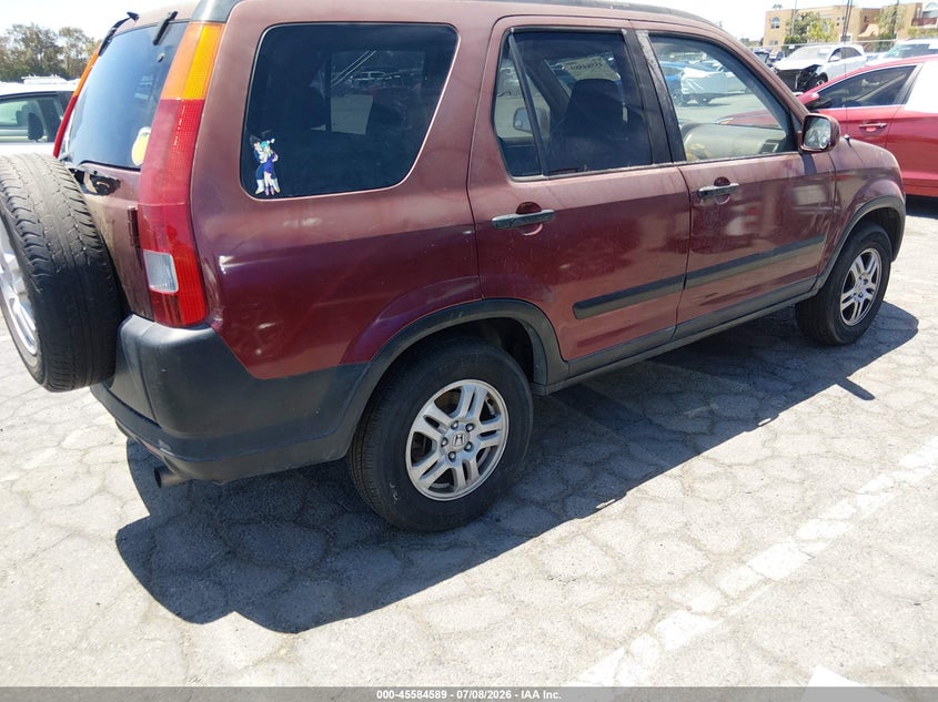 2003 Honda Cr-v VIN JHLRD78853C017316 IAAI salvage auction — NORMAL WEAR, Salvage Title - Dealer (California), sold $625 on 2026-07-30 (photo 4)