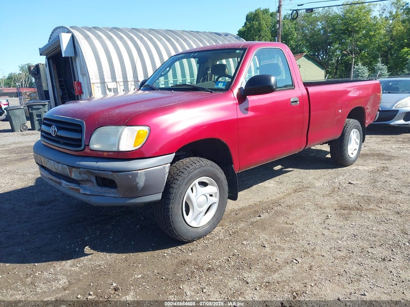 2001 Toyota Tundra VIN 5TBJN32121S129104 IAAI salvage auction — NORMAL WEAR, Clear (New Jersey), sold $2,550 on 2026-07-16 (photo 2)