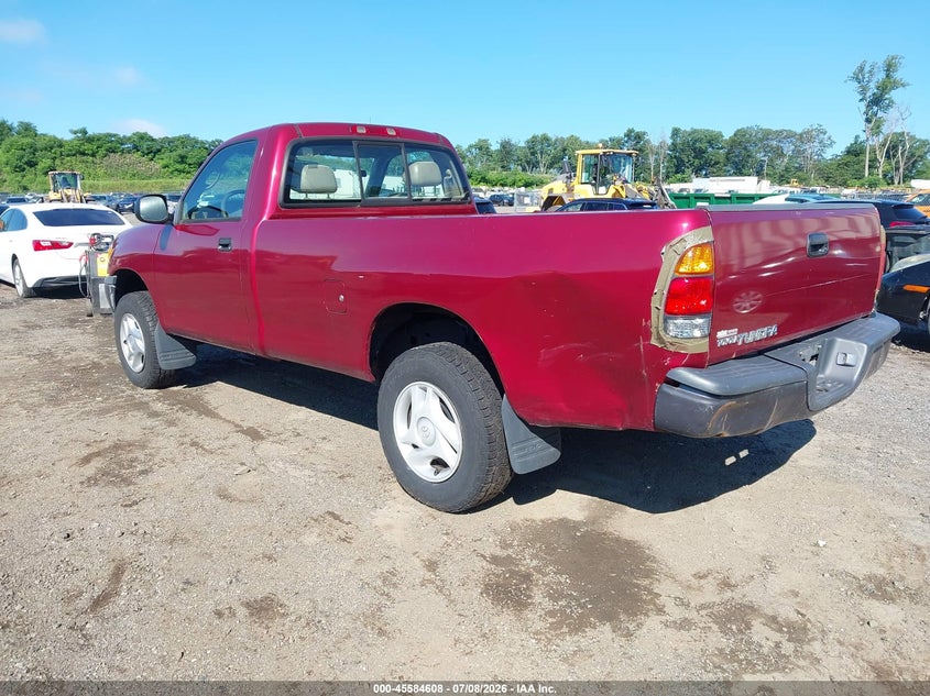 2001 Toyota Tundra VIN 5TBJN32121S129104 IAAI salvage auction — NORMAL WEAR, Clear (New Jersey), sold $2,550 on 2026-07-16 (photo 3)