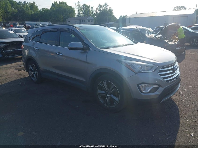 2016 Hyundai Santa fe VIN KM8SRDHF0GU164281 IAAI salvage auction — SIDE, Wait Title, sold $2,550 on 2026-07-31 (photo 1)