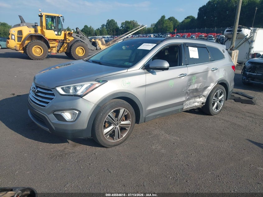 2016 Hyundai Santa fe VIN KM8SRDHF0GU164281 IAAI salvage auction — SIDE, Wait Title, sold $2,550 on 2026-07-31 (photo 2)