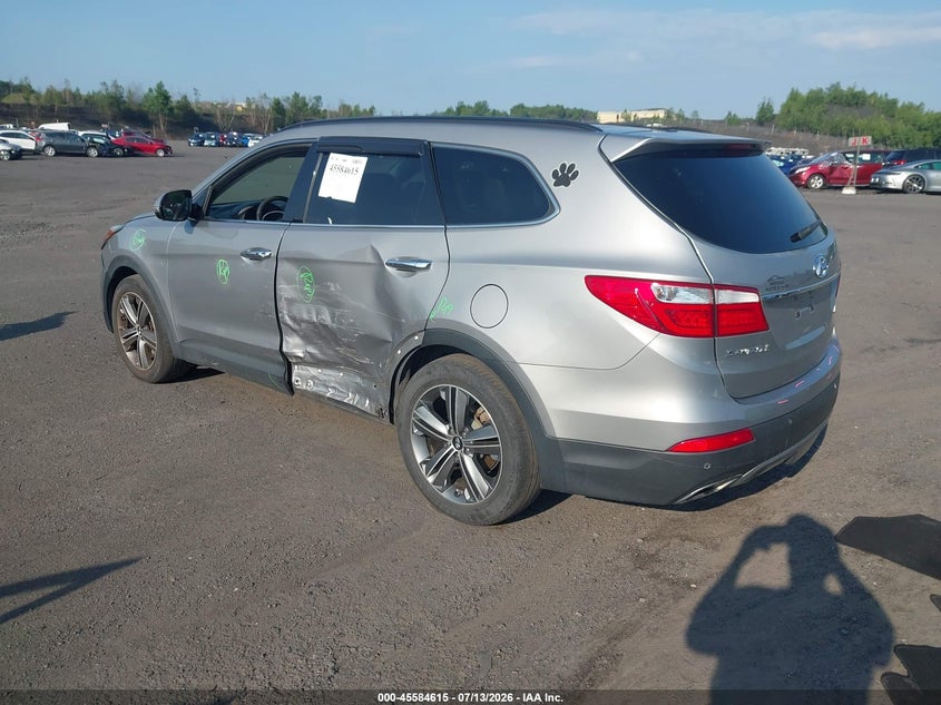 2016 Hyundai Santa fe VIN KM8SRDHF0GU164281 IAAI salvage auction — SIDE, Wait Title, sold $2,550 on 2026-07-31 (photo 3)